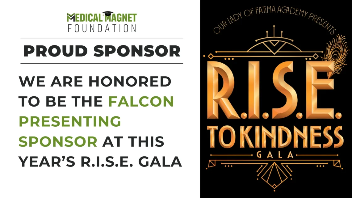 Medical Magnet Foundation Attends R.I.S.E. To Kindness Gala 2024 as the Falcon Presenting Sponsor